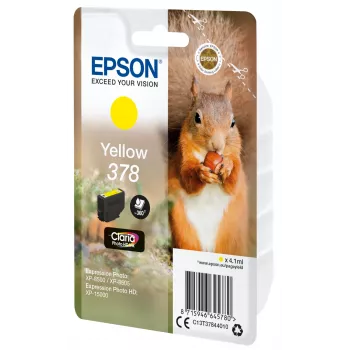 Patroon Epson 378 geel 360 pagina's inkt C13T37844010