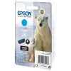 Epson ijsbeer singlepack cyaan 26 Claria Premium-inkt
