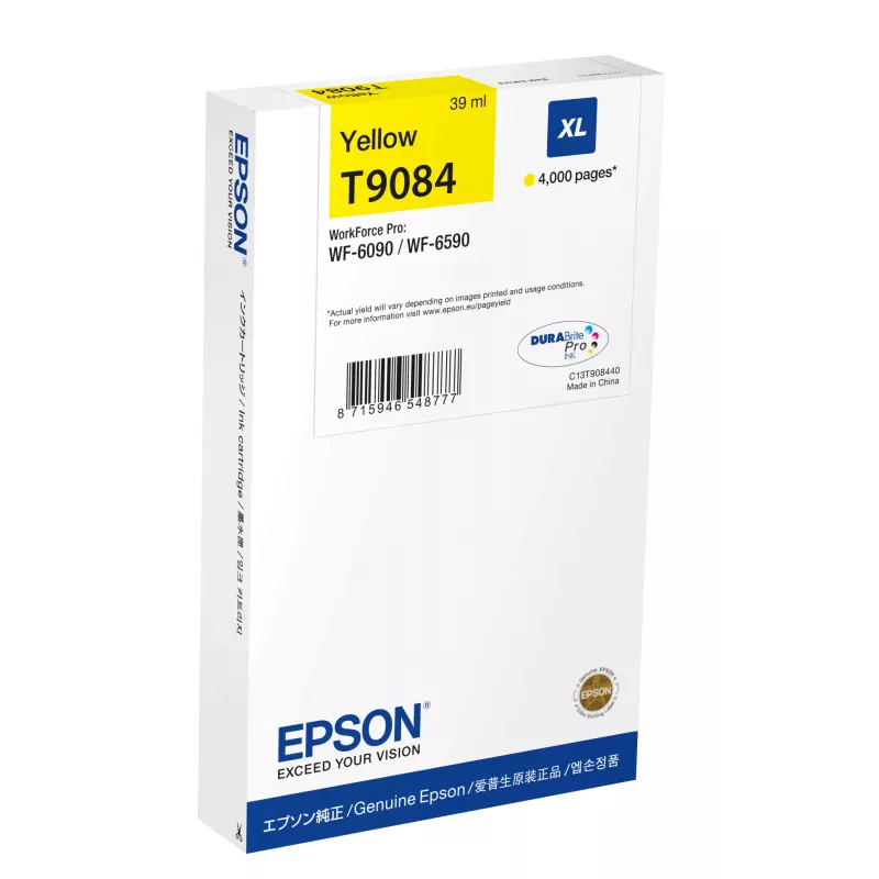 Epson C13T90844N inktpatroon 1 stuk origineel hoge (XL) capaciteit geel