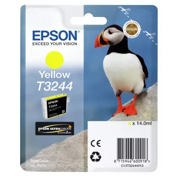 Inktpatroon Epson T3244 geel