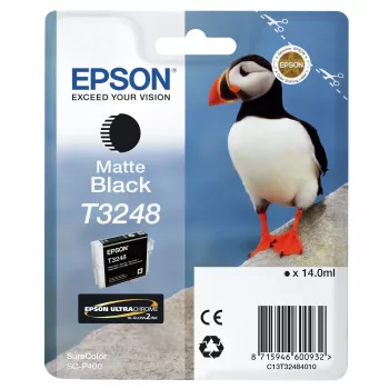 Inktpatroon Epson T3248 matzwart