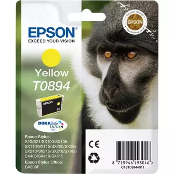 Epson Monkey Singlepack geel T0894 DURABrite Ultra inkt