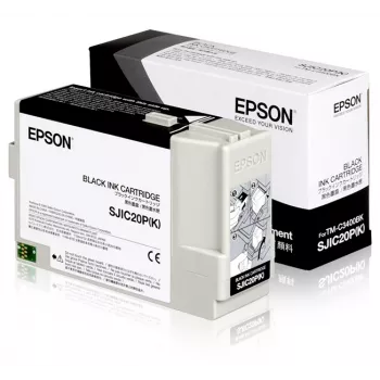 Epson SJIC20P(K) - inktpatroon voor TM-C3400BK (zwart)