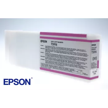 Epson singlepack Vivid Light Magenta T591600, lichtmagenta, pigmentinkt, 700 ml, 1 st.