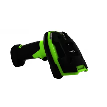 Zebra LI3608-ER handheld barcodelezer 1D zwart, groen