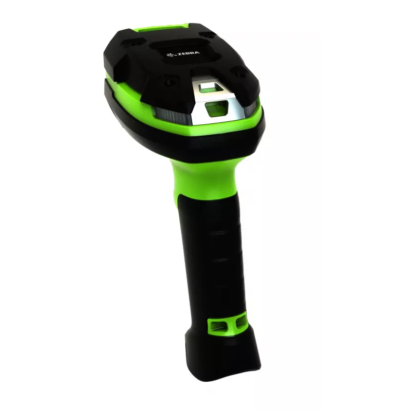Zebra LI3608-ER handheld barcodelezer 1D zwart, groen