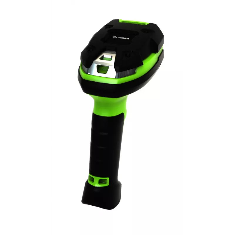 Zebra LI3608-ER handheld barcodelezer 1D zwart, groen