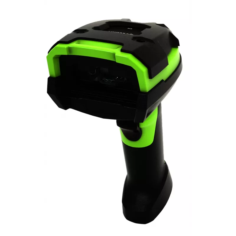 Zebra LI3608-ER handheld barcodelezer 1D zwart, groen