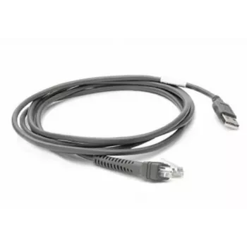 Zebra CBA-U21-S07ZBR seriële kabel zwart 2,1 m USB EAS