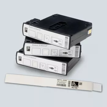 Label Zebra Z-Band Direct wit