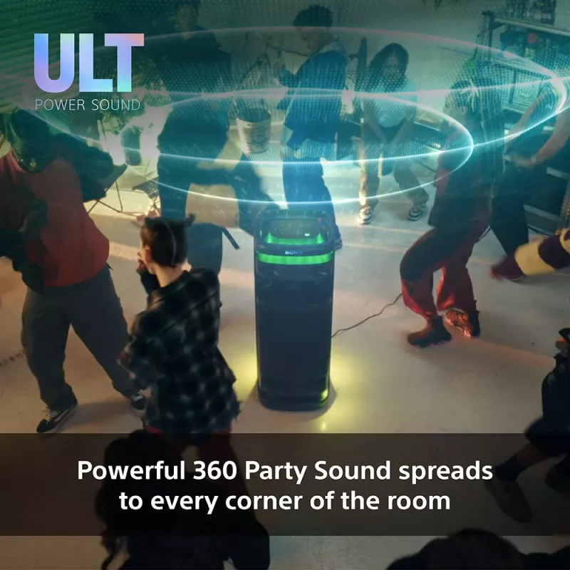 Luidspreker Sony SRS-ULT1000 ULT TOWER 10 — 139 W, Bluetooth, draagbaar, zwart
