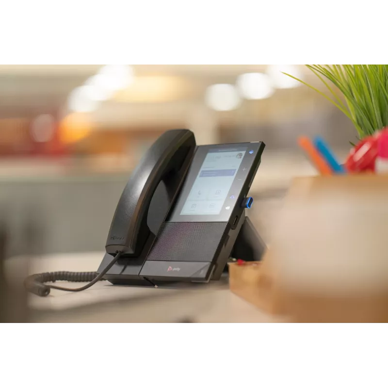 HP Poly CCX 500 zakelijke mediatelefoon met Open SIP en PoE-geschikt