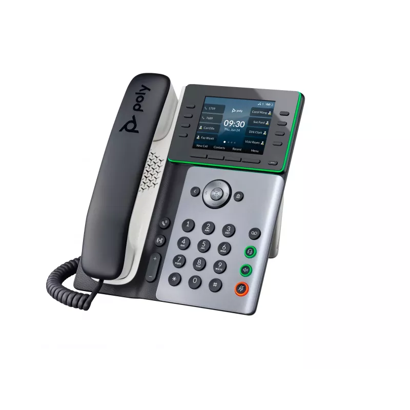 HP Poly Edge E300 IP-telefoon en PoE-geschikt, IPS, 320 x 240 pixels, 4:3, HTTPS, ENERGY STAR, EAC, Federal Communications Commission (FCC), CE