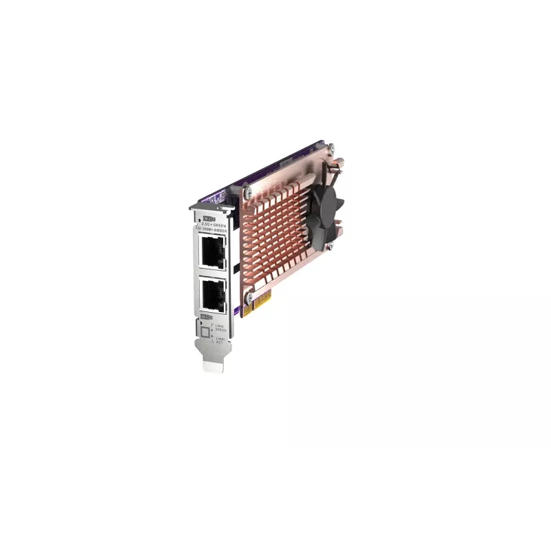 QNAP QM2-2P2G2T netwerkkaart intern Ethernet 2500 Mbit/s