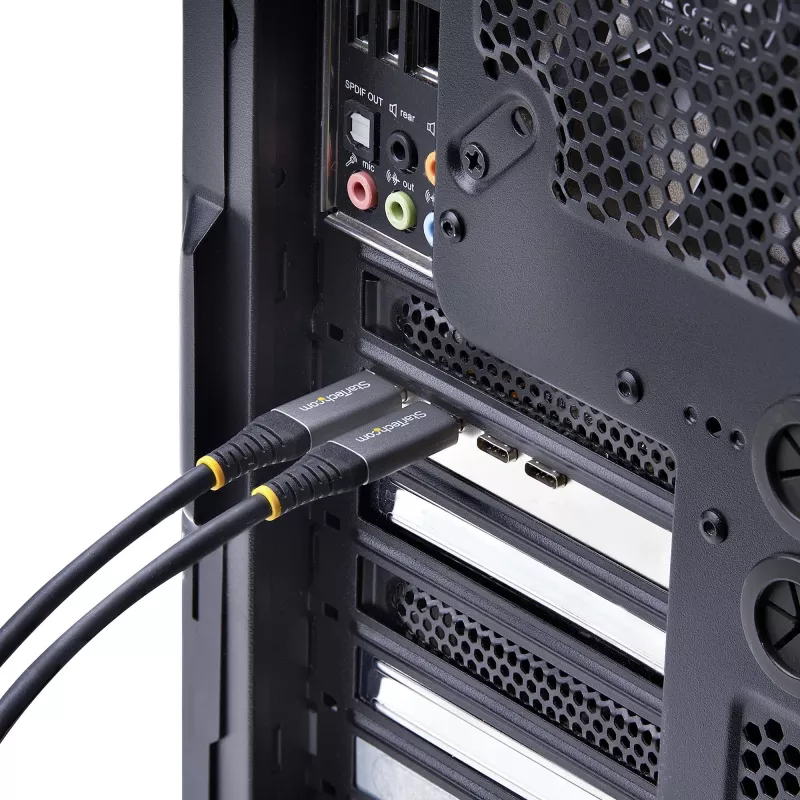 StarTech.com 5-poorts USB PCIe-kaart, USB 3.2 10 Gbit/s, PCI Express-kaart met 4x USB-C-aansluitingen, 1x interne USB-A-aansluiting, USB PCIe-controllerkaart, Windows/macOS/Linux