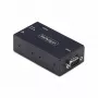 StarTech.com 1-poorts serieel-naar-Ethernet-adapter, IP-seriele apparaatserver voor externe RS232-apparaten, wand-/DIN-railmontage, metalen behuizing, RJ45-LAN-naar-DB9-serieel-converter
