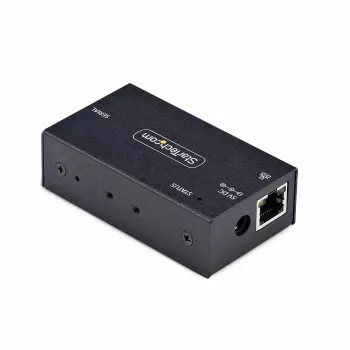 StarTech.com 1-poorts serieel-naar-Ethernet-adapter, IP-seriele apparaatserver voor externe RS232-apparaten, wand-/DIN-railmontage, metalen behuizing, RJ45-LAN-naar-DB9-serieel-converter