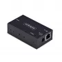 StarTech.com 1-poorts serieel naar Ethernet-adapter, 802.3af PoE IP seriële apparaatserver voor externe RS232-apparaten, wand-/DIN-railmonteerbaar, RJ45 LAN naar DB9 serieel-converter, TAA