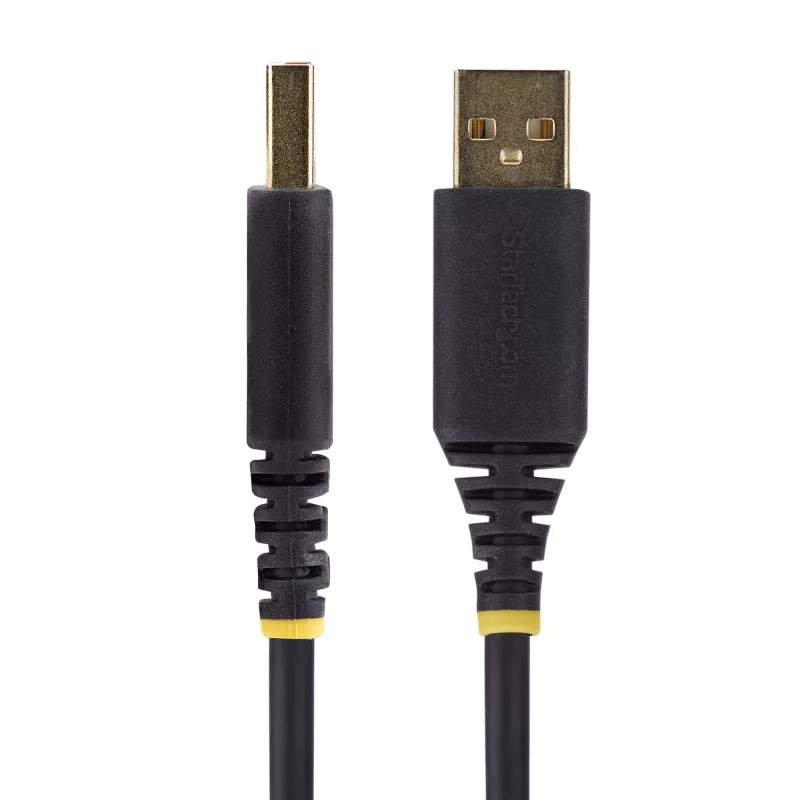 StarTech.com 2m USB-naar-seriële adapterkabel, COM-behoud, verwisselbare schroeven/moeren, USB-A naar DB9 RS232, FTDI IC, ESD-bescherming, Windows/macOS/Linux