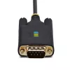 StarTech.com 2m USB-naar-seriële adapterkabel, COM-behoud, verwisselbare schroeven/moeren, USB-A naar DB9 RS232, FTDI IC, ESD-bescherming, Windows/macOS/Linux