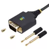 StarTech.com 2m USB-naar-seriële adapterkabel, COM-behoud, verwisselbare schroeven/moeren, USB-A naar DB9 RS232, FTDI IC, ESD-bescherming, Windows/macOS/Linux