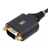 StarTech.com 2m USB-naar-seriële adapterkabel, COM-behoud, verwisselbare schroeven/moeren, USB-A naar DB9 RS232, FTDI IC, ESD-bescherming, Windows/macOS/Linux