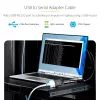 StarTech.com 2m USB-naar-seriële adapterkabel, COM-behoud, verwisselbare schroeven/moeren, USB-A naar DB9 RS232, FTDI IC, ESD-bescherming, Windows/macOS/Linux