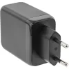 InLine USB PD-voeding, GaN-oplader, 3-poorts, Dual USB-C + USB-A, 65W