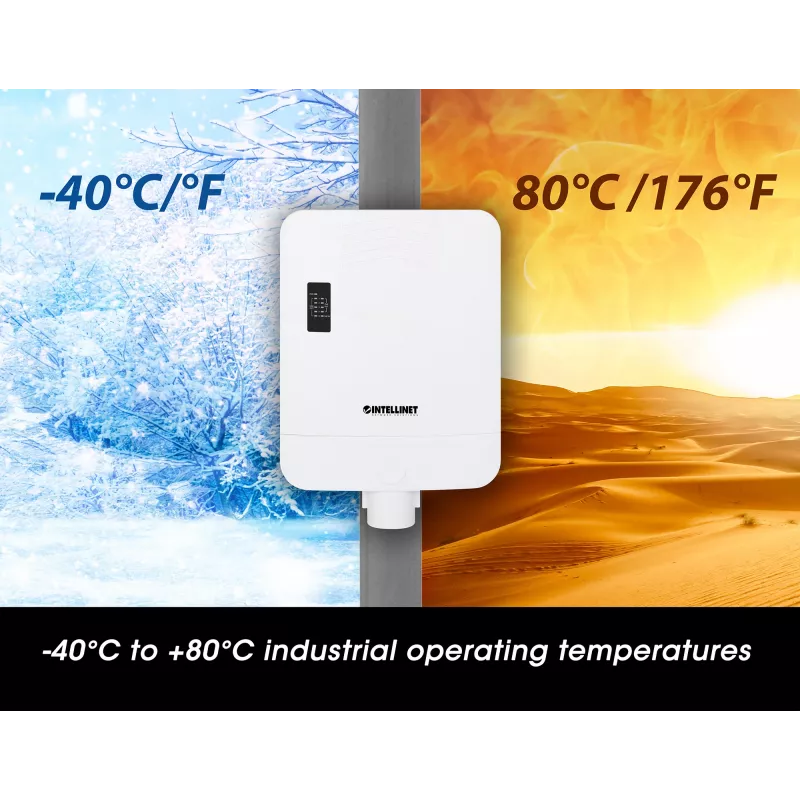 Netwerkswitch Intellinet 509220 Gigabit Ethernet 5 poorten PoE