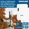 Netwerkswitch Intellinet 509220 Gigabit Ethernet 5 poorten PoE