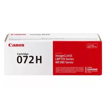 Toner Canon Cartridge 072 H 5648C002 2500 pagina's zwart