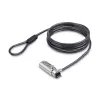 StarTech.com slank slot compatibel met Nano-slot, 6,6ft (2m) beveiligingskabel, bureau-diefstalbeveiliging voor laptop/notebook, snijvast stalen kabel, 4-cijferig slot