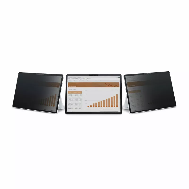StarTech.com 4-weg 12,3 inch Surface Pro 4/5/6/7/7+ privacyfilter, staand/liggend, touch-geschikt, +/- 30° kijkhoek, blauwlichtreductie, matte afwerking
