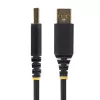 StarTech.com 1ft (30cm) USB-naar-serieel adapterkabel, COM-retention, verwisselbare moeren/schroeven, USB-A naar DB9 RS232, FTDI IC, ESD-bescherming, Windows/macOS/Linux