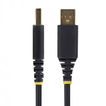 StarTech.com 1ft (30cm) USB-naar-serieel adapterkabel, COM-retention, verwisselbare moeren/schroeven, USB-A naar DB9 RS232, FTDI IC, ESD-bescherming, Windows/macOS/Linux