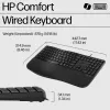 HP 485 Comfort bedraad toetsenbord full-size USB membraan met polssteun