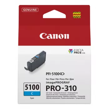 Canon PFI-5100 C inktcartridge 1 stuks origineel cyaan