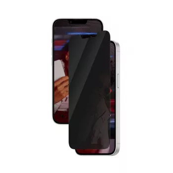 PanzerGlass SAFE. by ® kijkbescherming beeldschermfolie iPhone 17e | 16e | 14 | 13 | 13 Pro | Ultra-Wide Fit met EasyAligner