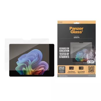 PanzerGlass® beeldschermbescherming Microsoft Surface Pro X | Pro 8 | Pro 9 | Pro 10 | Pro 11 | Ultra-Wide Fit