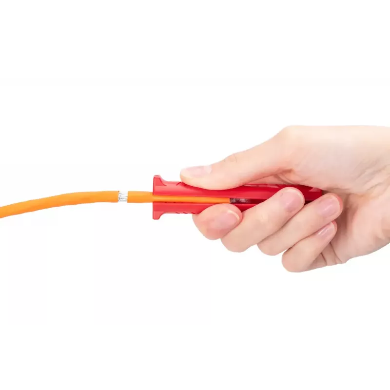DIGITUS DN-94001-1 striptang voor netwerk-/datakabels, 5–15 mm, tot AWG 24, rood