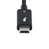 StarTech.com 1,5ft (50cm) Thunderbolt 5-kabel, 80Gbit/s/tot 120Gbit/s, 240W PD, 8K 60Hz, gecertificeerde Thunderbolt-kabel - compatibel met Thunderbolt 4/USB4/USB-C