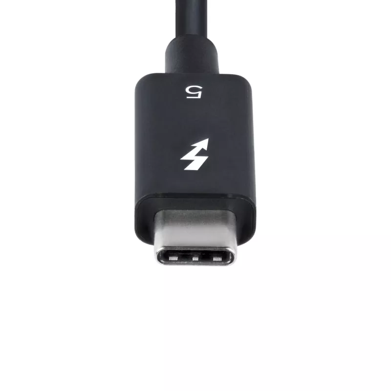 StarTech.com 1,5ft (50cm) Thunderbolt 5-kabel, 80Gbit/s/tot 120Gbit/s, 240W PD, 8K 60Hz, gecertificeerde Thunderbolt-kabel - compatibel met Thunderbolt 4/USB4/USB-C