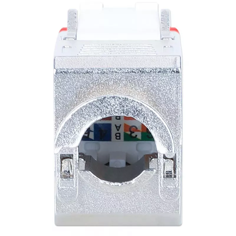 Netwerkkabel Intellinet 791311 Keystone-module plat rood RJ-45