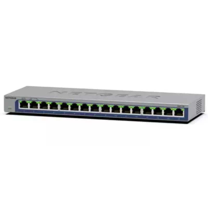 NETGEAR GS116 unmanaged L2 Gigabit Ethernet (10/100/1000) zwart