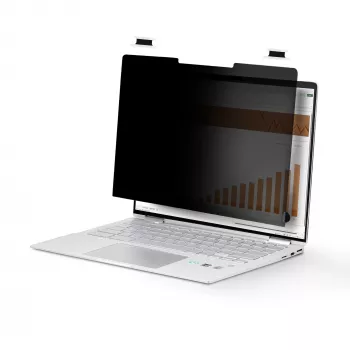 StarTech.com 14 inch 16:9 flip-over-privacyfilter met touch, antireflectief filter, laptopmonitor-schermbescherming met 51% blauwlichtreductie