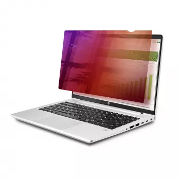 StarTech.com 39,6 cm (15,6 inch) 16:9 gouden laptop-privacyschermfolie, omkeerbare folie met verbeterde privacybescherming, computer-beveiligingsfilter, afneembare schermbescherming, +/- 30°
