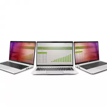 StarTech.com 39,6 cm (15,6 inch) 16:9 gouden laptop-privacyschermfolie, omkeerbare folie met verbeterde privacybescherming, computer-beveiligingsfilter, afneembare schermbescherming, +/- 30°