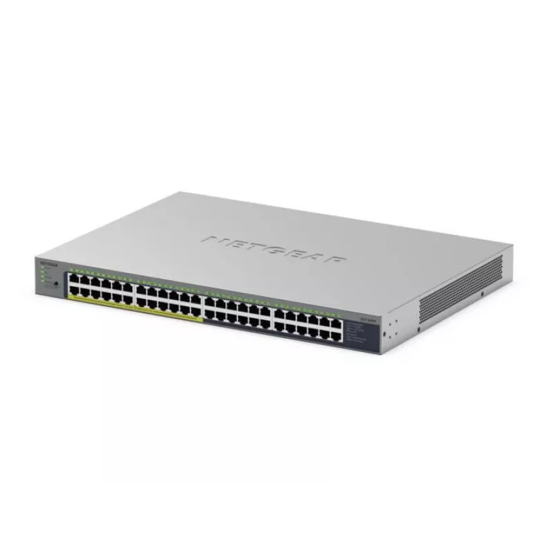 NETGEAR GS748PP unmanaged Gigabit Ethernet (10/100/1000) Power over Ethernet (PoE) grijs