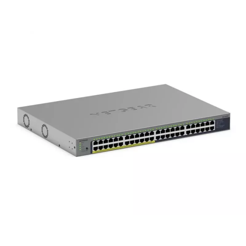NETGEAR GS748PP unmanaged Gigabit Ethernet (10/100/1000) Power over Ethernet (PoE) grijs