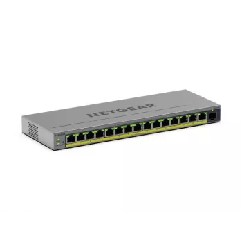 NETGEAR GS116EP managed L2/L3 Gigabit Ethernet (10/100/1000) Power over Ethernet (PoE) grijs